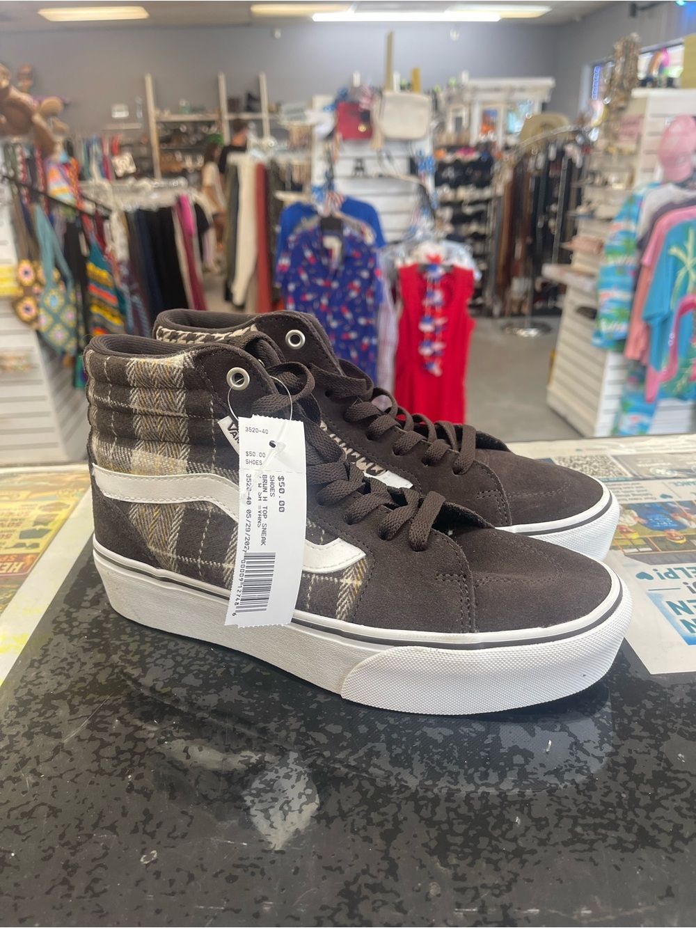 Converse Black High-Top Sneakers with White Accents